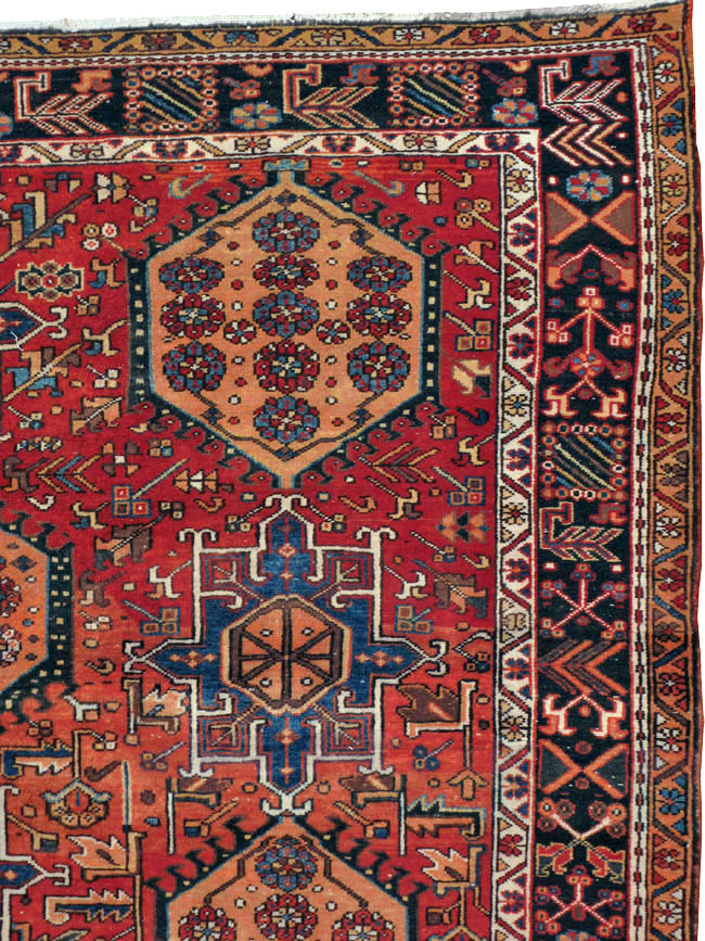 Vintage Persian Karajeh Carpet, No.22567 - Gss